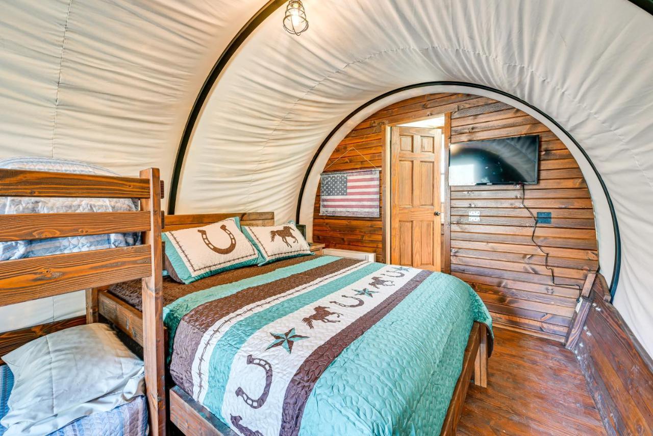 Ultimate Covered Wagon Pioneers Paradise Brownsville Exterior photo